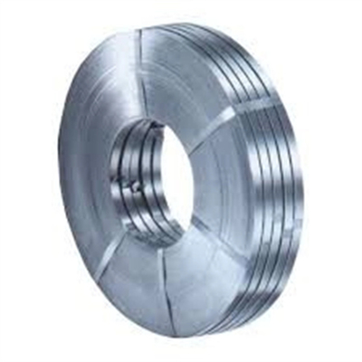 Hot Rolled Galvanized Steel Strip Large Spangle GB AISI DIN BS 400mm Gi Steel Coils