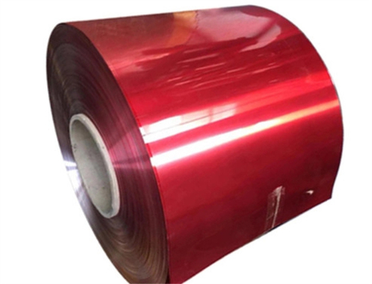 0.2mm Hot Dipped 55% Aluminum Steel Coil Anti Fingerprint