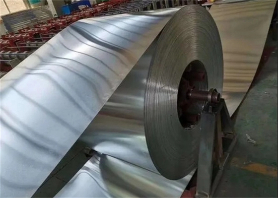 Slit Edge 0.5mm Coated Aluminum Steel Coil AZ50 AZ80 Aluminium Rolling