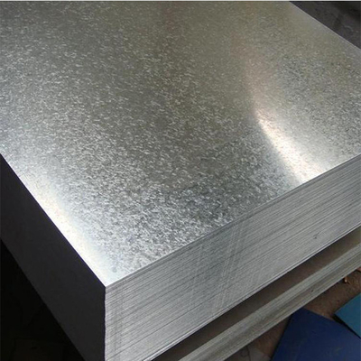 SGCC CGCC DX51D Galvanised Steel Plate 0.12-4.0mm Thick Hot Dip Galvanized Plate