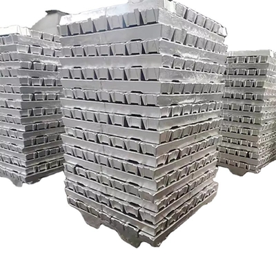 Smooth Surface Aluminium Ingot A7 SGS ISO Aluminium Ingot Adc12