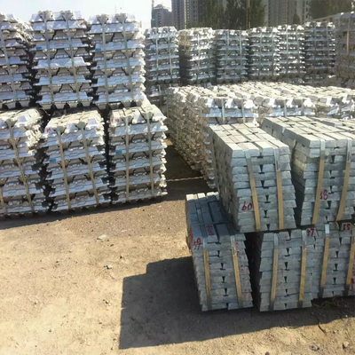 Smooth Surface Aluminium Ingot A7 SGS ISO Aluminium Ingot Adc12