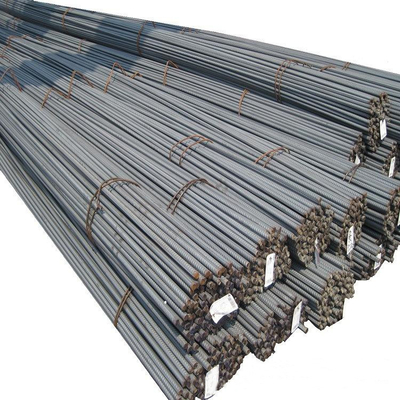 ASTM A53 A615 Steel Rebar Rod Deformed Round Bar Herringbone Shape