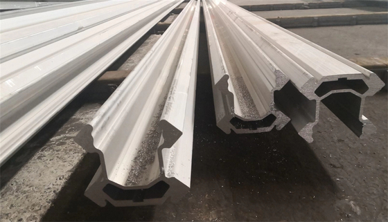 Quarrying Industry Aluminium Extruded Profiles 6M Heat Treatment Feed Beam