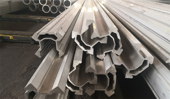 Quarrying Industry Aluminium Extruded Profiles 6M Heat Treatment Feed Beam